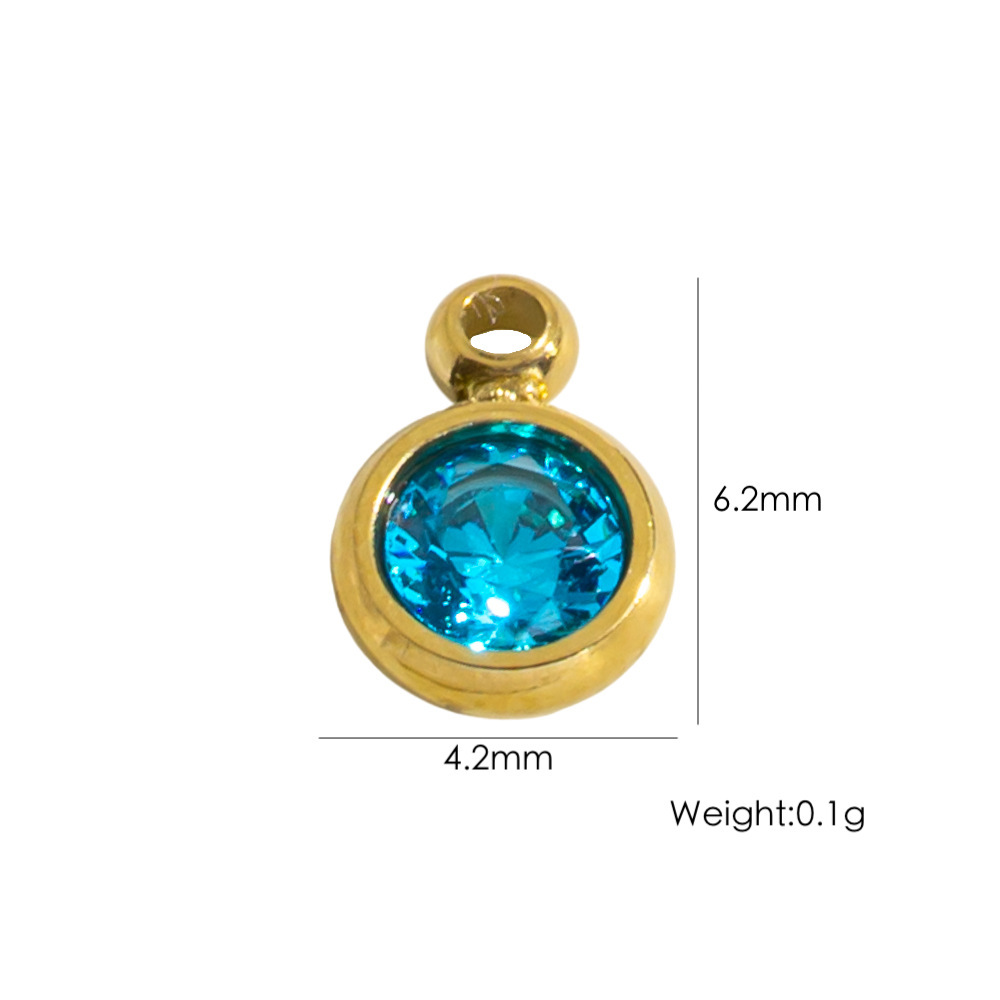 Pendentif Classique En Acier Inoxydable Étanche En Forme De Dauphin Mignon De La Série Océan, À Monter Soi-Même 