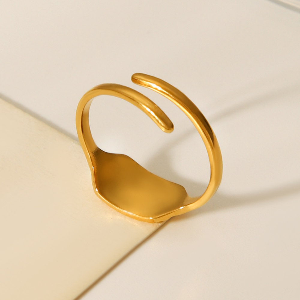 Bague Daily Sun En Acier Inoxydable Étanche (1 Pièce) - Collection Simple - Image8