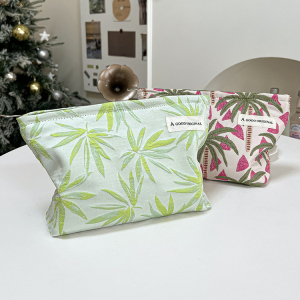 Trousse De Maquillage Pour Femme, Design Original, Série Coconut Tree Resort, 1 Pièce h5 Image6