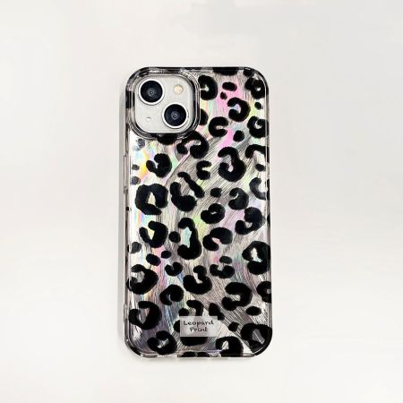 1 paire de coques de téléphone en TPU à imprimé léopard, tendance et polyvalentes 2