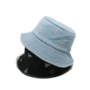 1 Pièce Simple Series Cute Bow Knot Cotton Women'S Hats h5 Image3