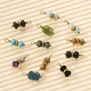 Pendentif Classique Pour Femme En Pierres Naturelles, 1 Pièce h5 Image6