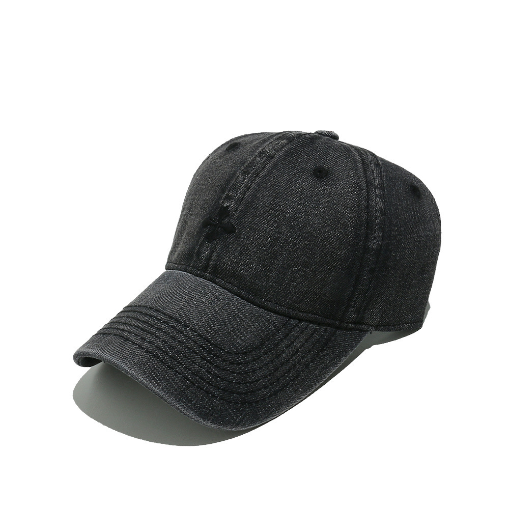 Chapeaux Croisés Décontractés En Coton Pour Femmes, Série Simple, 1 Pièce