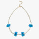 Collier Crabe Bleu Image3