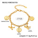 Bracelet DIY en or  16+5 cm Image11