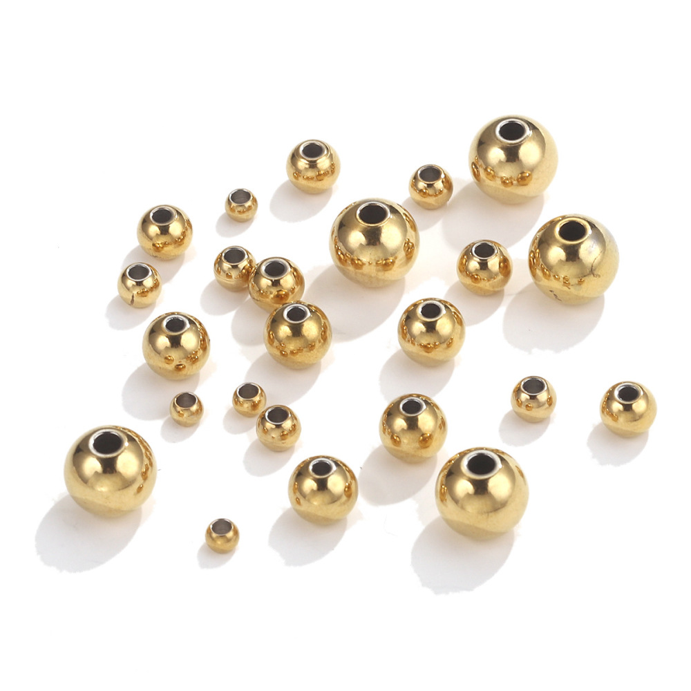 Perles D'Espacement En Acier Inoxydable De Forme Irrégulière, Série Simple, À Faire Soi-Même h5Image3