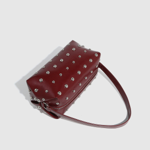 Sac Bandoulière Femme 1 Pièce, Collection Punk Rivet Pu h5 Image4