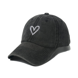 Chapeaux Pour Femmes En Coton, Série Simple, Motif Cœur Rétro, 1 Pièce h5 