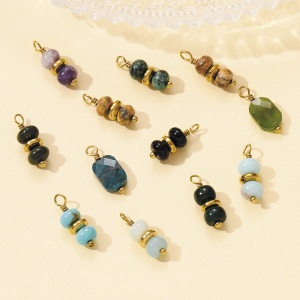 Pendentif Classique Pour Femme En Pierres Naturelles, 1 Pièce h5 Image5