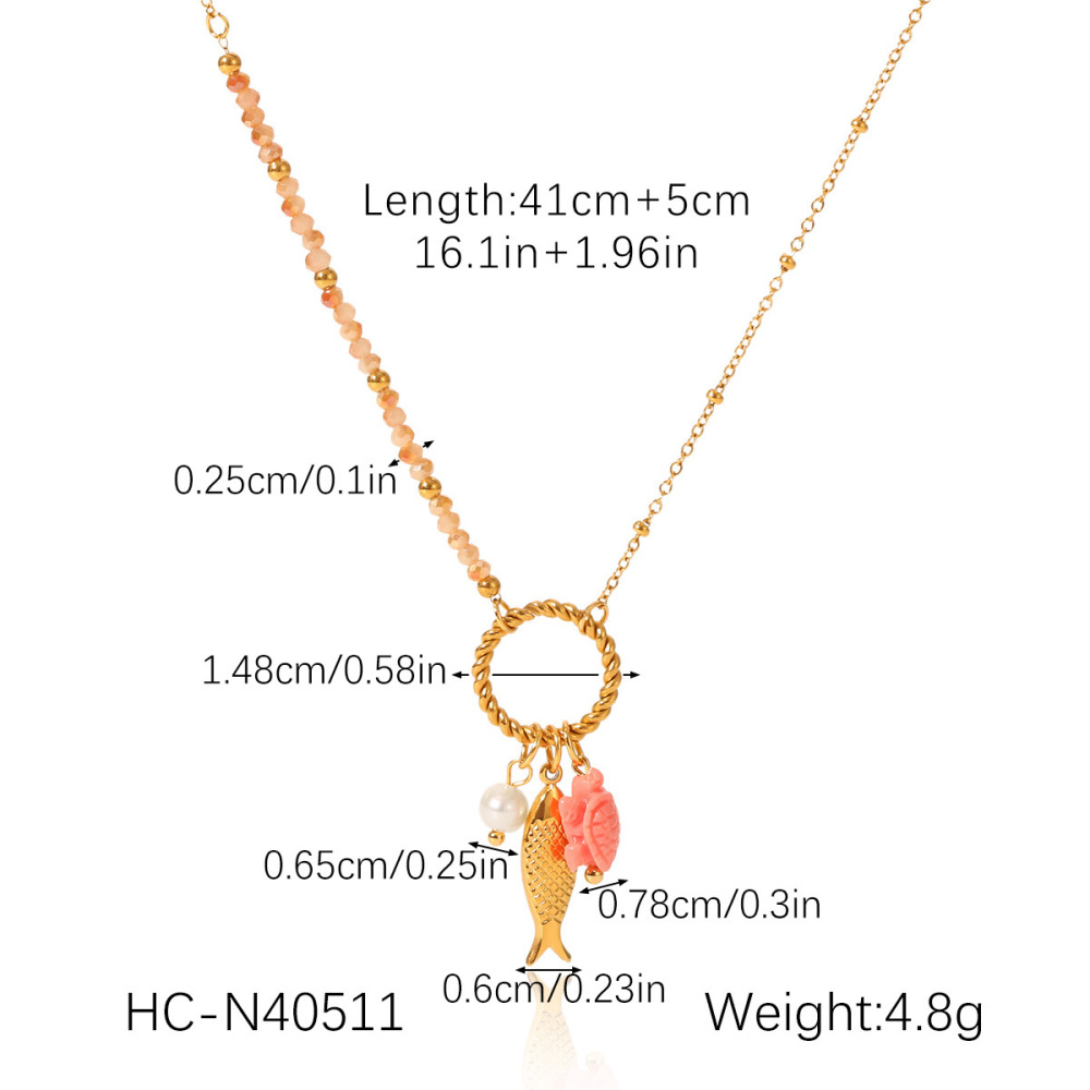 1 Paire De Colliers Pendentifs Tortue Simples Pour Femmes, En Acier Inoxydable Étanche Couleur Or h5Image2