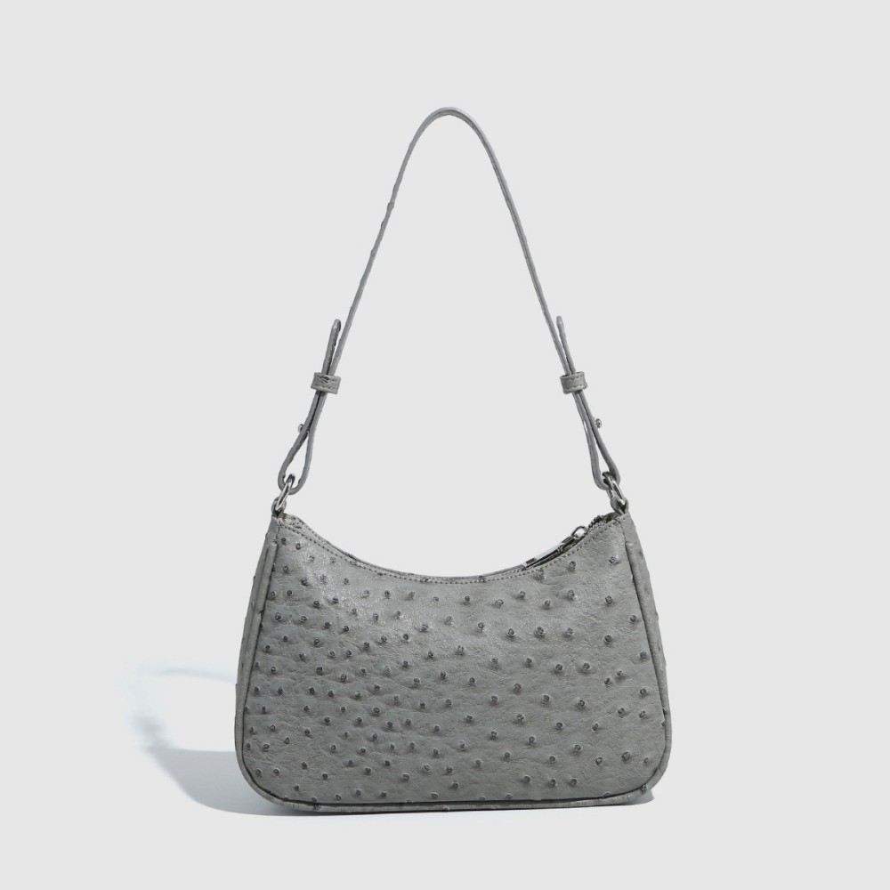 Sac À Bandoulière Simple Et Classique En Pu Pour Femme, 1 Pièce, À Rivets h5Image4