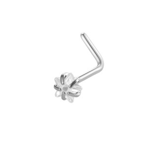 Piercing De Nez En Acier Inoxydable Étanche Avec Zircon (1 Pièce) h5 