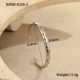 Bracelet diamant couleur acier Image3