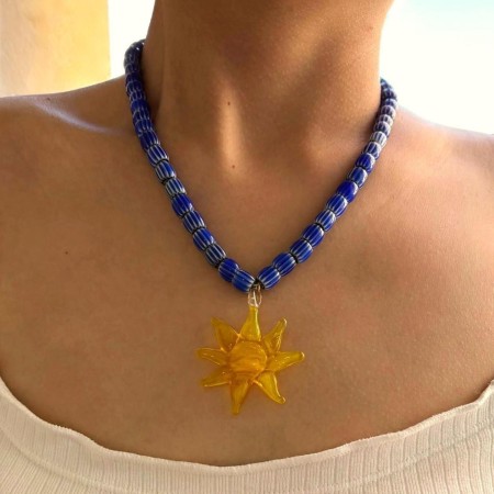 Collier de perles en forme de poisson mignon, 1 pièce