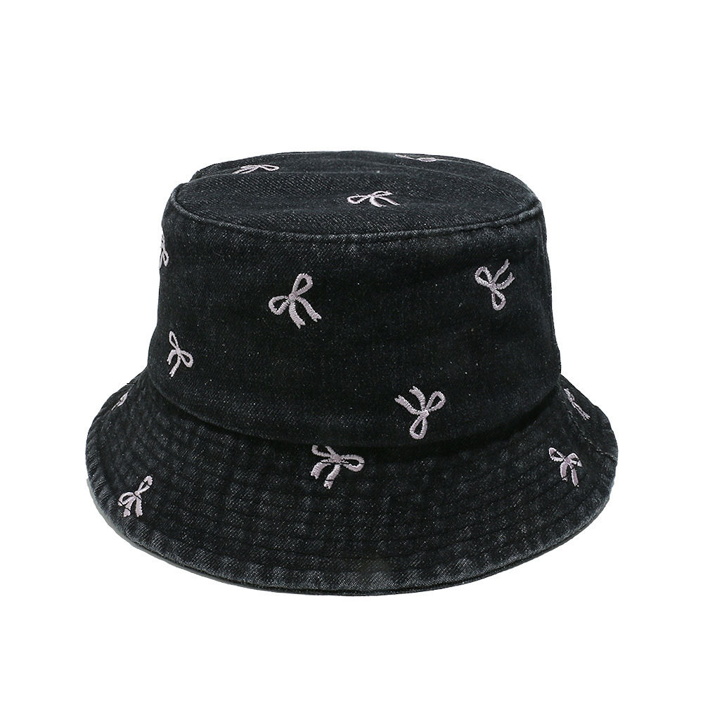 1 Pièce Simple Series Cute Bow Knot Cotton Women'S Hats 