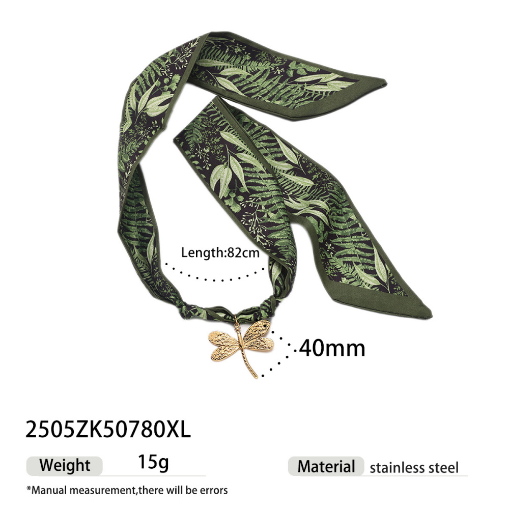 Collier Pendentif En Tissu 1 Pièce 
