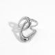 couleur argent/Taille unique/Bague monobloc Image2