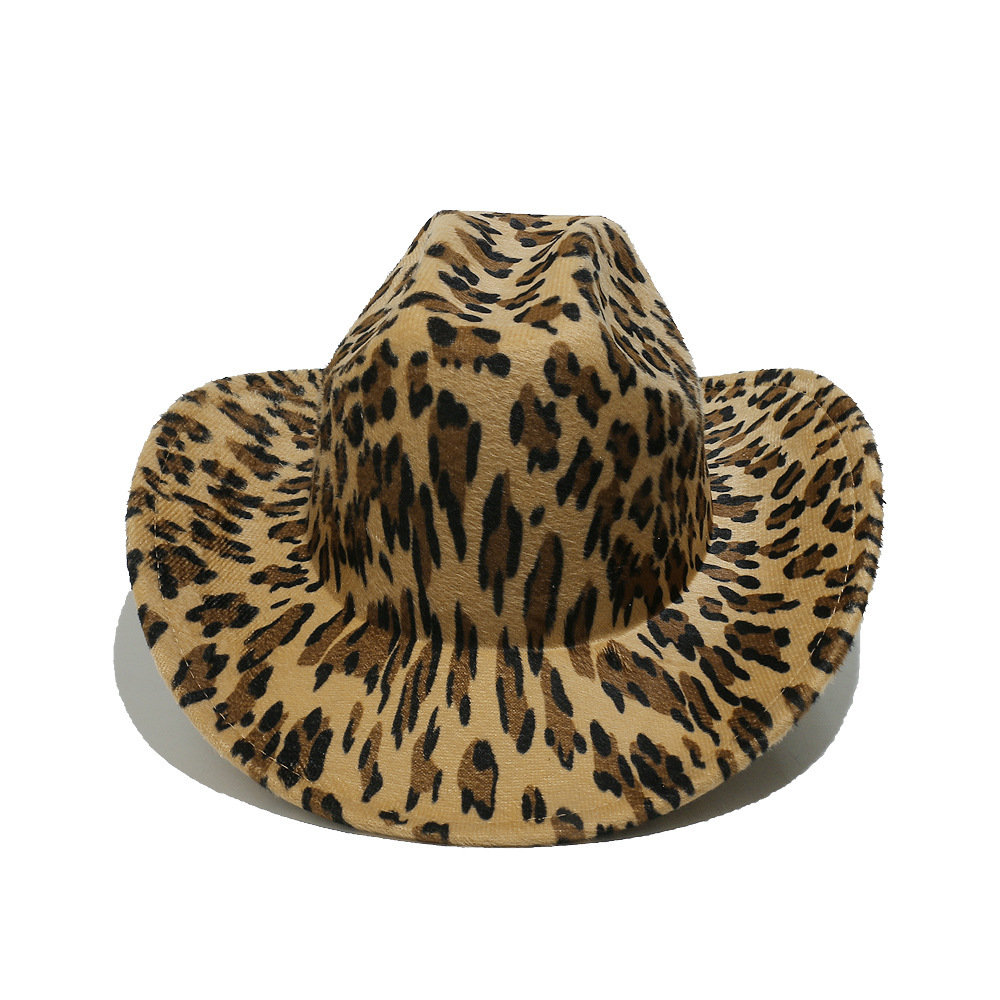 Chapeaux Pour Femmes En Polyester À Imprimé Animal Punk, Série Simple, 1 Pièce