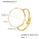A409-Bague en émail blanc/N°7 Image3