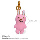 Pendentif goutte d'huile rose Image6