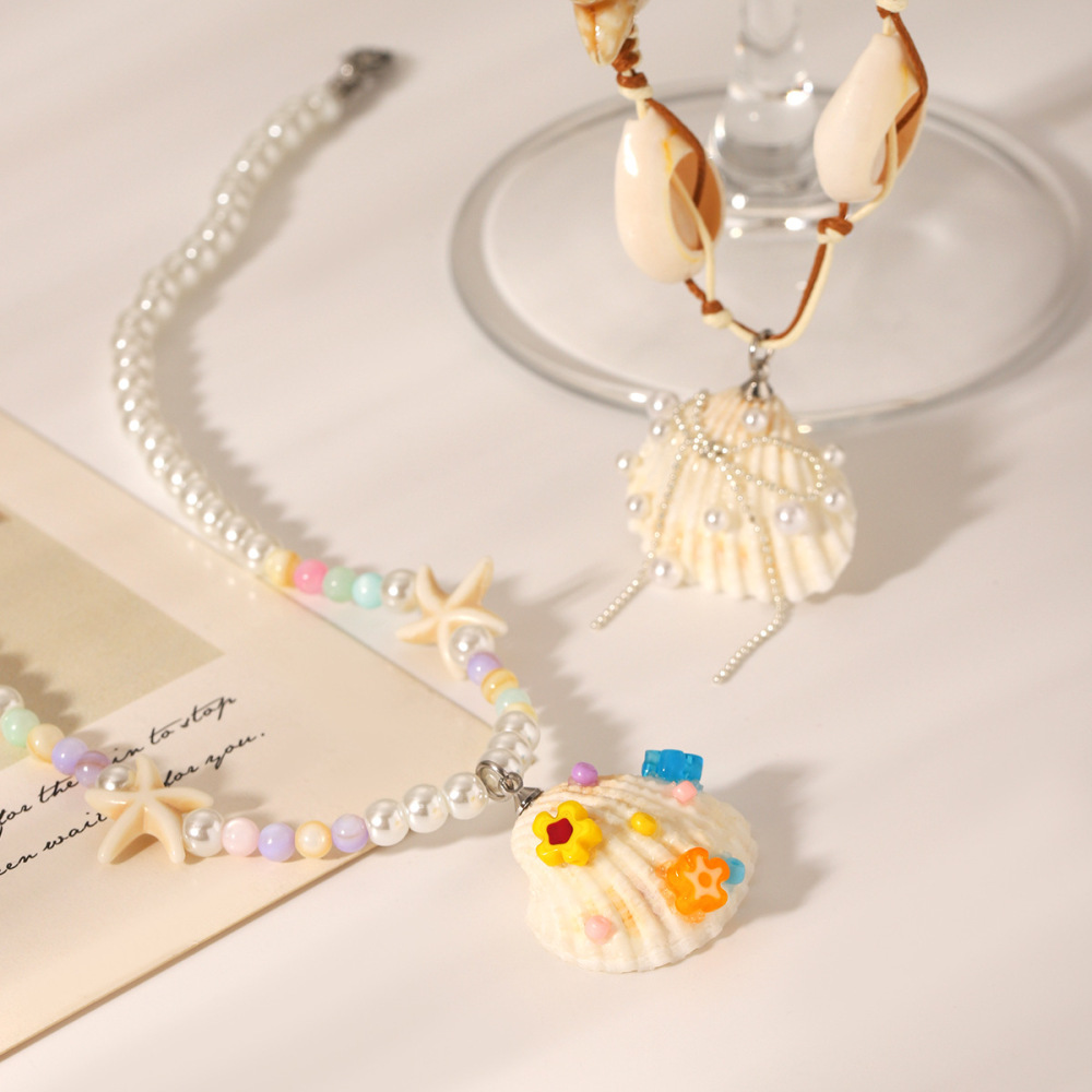 Collier Pendentif Femme En Forme De Tortue De Vacances, En Acier Inoxydable Étanche Couleur Or Image4