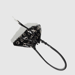 Sac À Bandoulière En Pu Pour Femme, Série Luxueuse, Rivet Classique, 1 Pièce h5 Image4