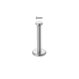 Boucle D'Oreille Piercing Étanche En Acier Inoxydable Couleur Or (1 Pièce) h5 Image2