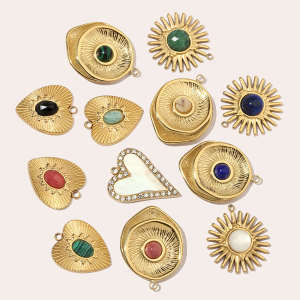 Pendentif Classique En Forme De Cœur, Étanche, Pour Femme (1 Pièce) h5 Image5