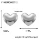 F1488-Boucles d'oreilles cœur en acier Image4
