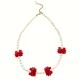 Collier Crabe Rouge