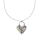Collier pendentif Love Mama en zirconium coloré - acier Image2