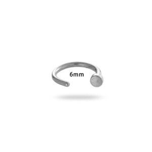 Anneau De Nez Étanche En Acier Inoxydable (1 Pièce) h5 Image2