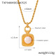 TXP048-Collier de perles d'eau douce dorées 50 cm Image5