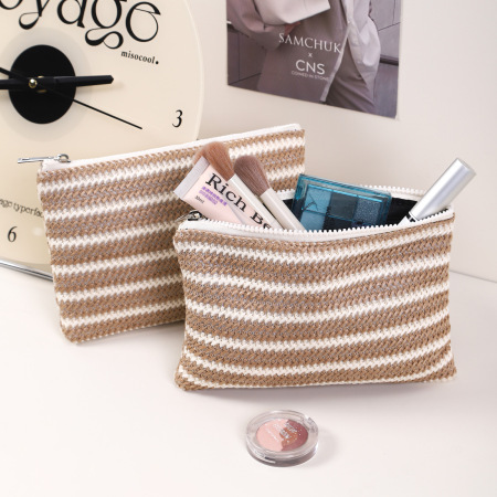 Trousse de maquillage simple pour femme, 1 pièce 2