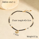 Collier œil de chat rond 