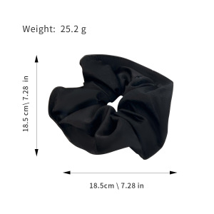 1 Chouchou Pour Femme En Fibre Synthétique De Couleur Unie h5 Image5