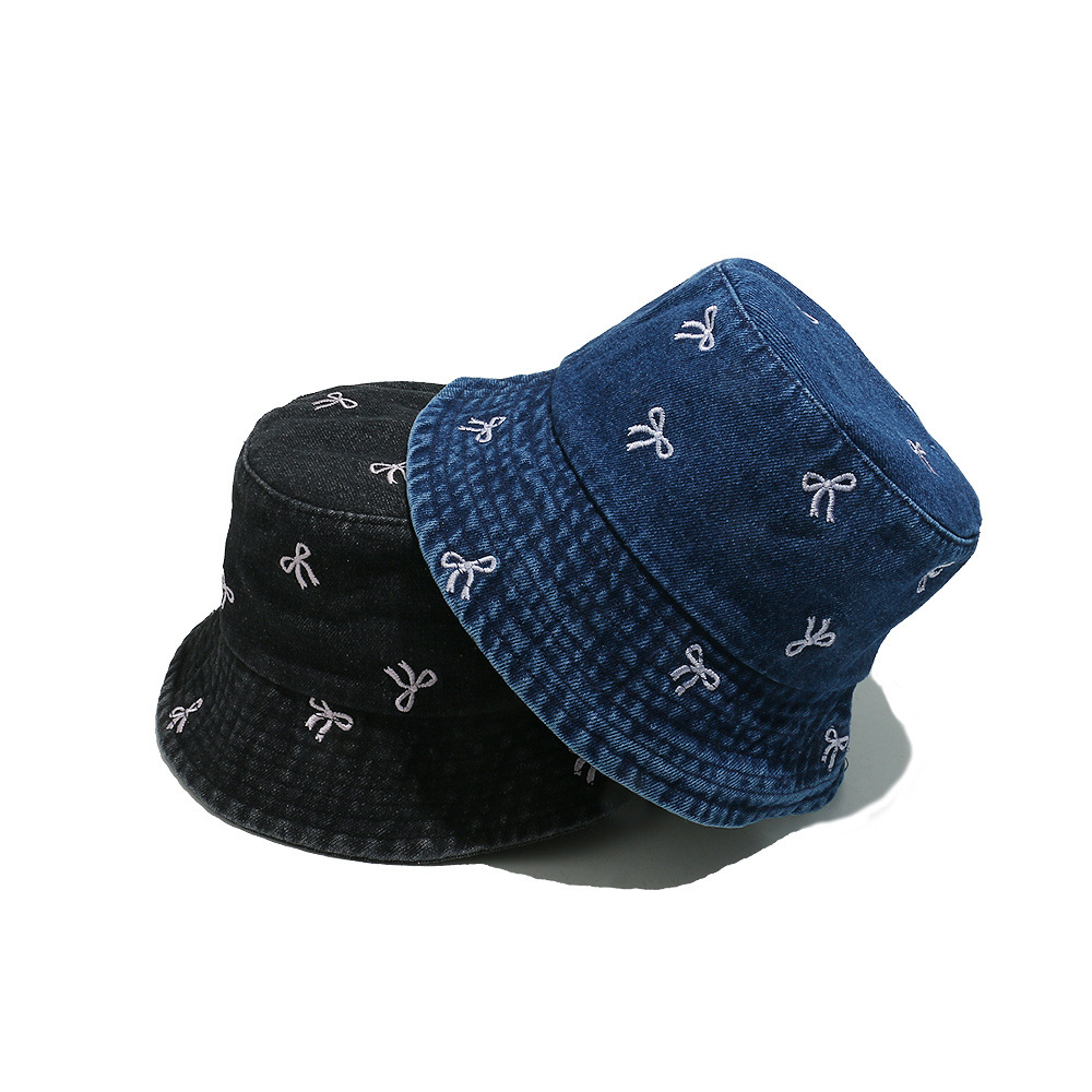 1 Pièce Simple Series Cute Bow Knot Cotton Women'S Hats Image4