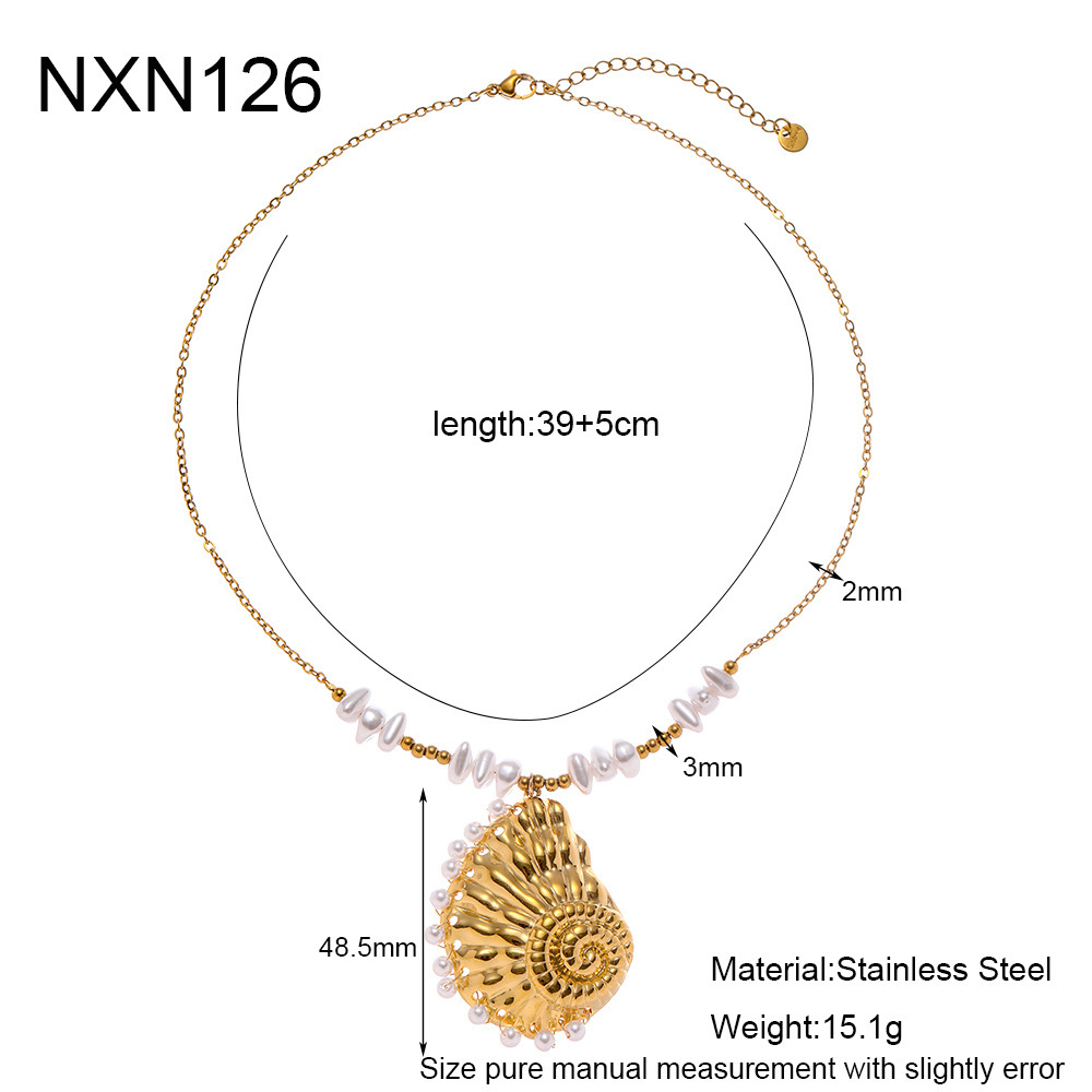 Collier Pendentif Femme Étanche En Acier Inoxydable, Collection Romantique, 1 Pièce 