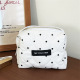 Petit sac carré à pois Love Image2