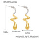 F453-Boucles d'oreilles en or Image3