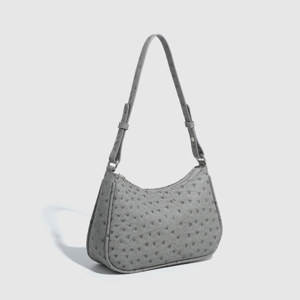 Sac À Bandoulière Simple Et Classique En Pu Pour Femme, 1 Pièce, À Rivets h5Image3