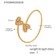 Bague d'amour en or 765 et zircon 5A/N°7 Image7