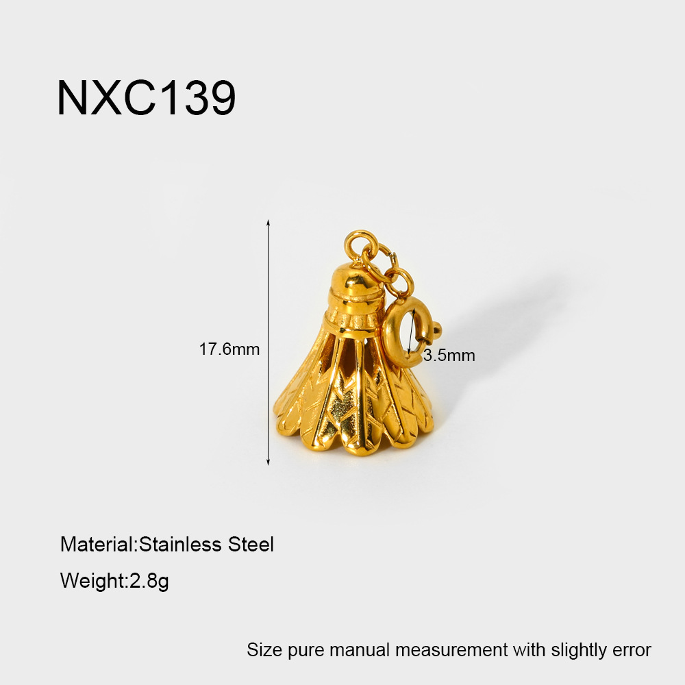1 Paire De Pendentifs En Acier Inoxydable Étanches, Couleur Or, Avec Zircon, À Faire Soi-Même 