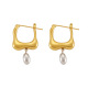 F892-Boucles d'oreilles en or