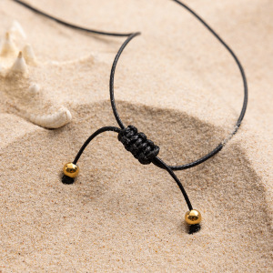 Collier Pendentif Femme En Acier Inoxydable Doré, Motif Étoile De Mer (1 Pièce) h5 Image7