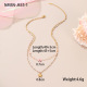 Collier fleur goutte d'huile 