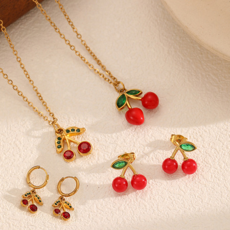 Ensemble de colliers Sweet Cherry 2