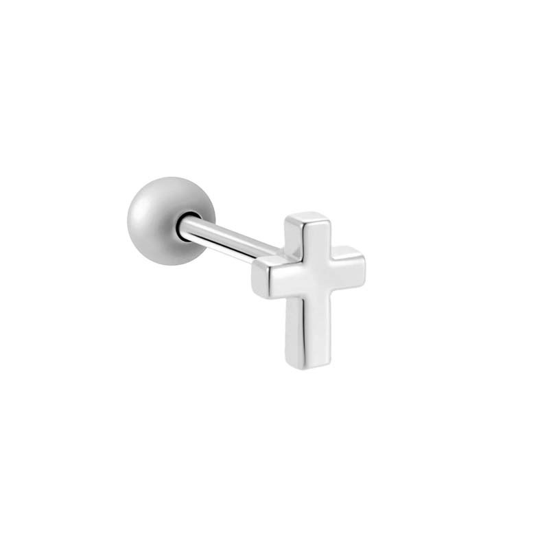 Boucles D'Oreilles Piercing Exquises En Forme De Papillon, Couleur Cuivre Et Or, Zircone, Pour Femme, 1 Pièce 