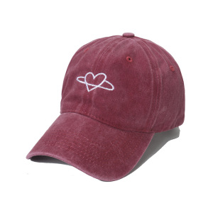 Chapeaux Pour Femmes En Coton, Série Simple, Motif Cœur Simple, 1 Pièce h5 Image2