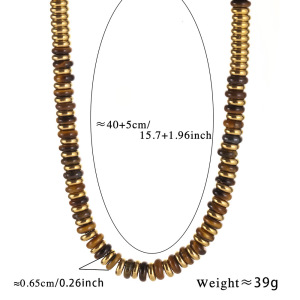 Collier De Perles Pour Femme, Style Vintage, Pierres Naturelles, 1 Pièce h5 Image2